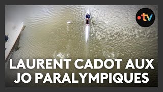 Après avoir participé aux JO chez les valides Laurent Cadot est aux JO Paralympiques [upl. by Nyltyak]