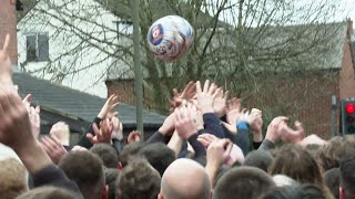 Royal Shrovetide Football 2024 Highlights [upl. by Wenda]