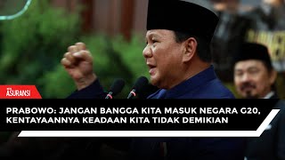 Prabowo Ingatkan Jangan Percaya Pada Angka Statistik yang Tidak Sesuai dengan Kenyataan [upl. by Lahcim]