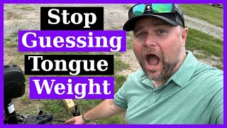 KNOW Your Trailer Tongue Weight How to Weigh Your Travel Trailer Tongue Weight [upl. by Cattan]