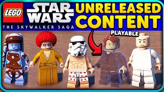 30 Unreleased LEGO Star Wars The Skywalker Saga Characters are HERE [upl. by Corny]