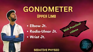 Elbow amp Wrist Joint Goniometry  Flexion Extension Supination Pronation Deviation physiotherapy [upl. by Birdie]