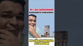 BARRAGEM DE SOBRADINHO COM 41  NOVEMBRO DE 2024  RIO SÃO FRANCISCO [upl. by Con]