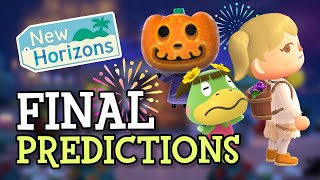 Animal Crossing New Horizons FINAL PREDICTIONS for NEXT UPDATE Speculation amp Hopes [upl. by Ahsropal]