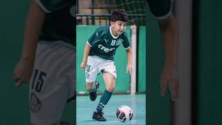 Mais lances de PEDRINHO filho de Dudu agora no futsal camisa 17 às costas ⚽️ palmeiras [upl. by Nerrag]