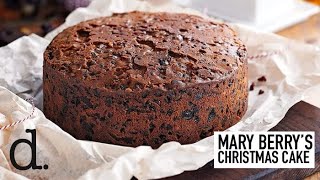 Mary Berrys Christmas Cake  delicious Magazine [upl. by Emmuela]