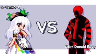 『MUGEN Requests』 GTenkoR 1p vs Killer Donald Easy 1p [upl. by Gnud574]