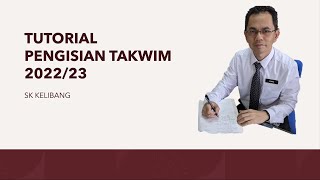 TUTORIAL TAKWIM 2022 [upl. by Cavit]