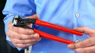 KNIPEX WerkstattTV KNIPEX Ohrklemmenzange 10 9x I220 [upl. by Acisseg]