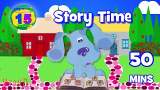 WIGGLESWORLD CELEBRATES 15 YEARS Blues Clues Story Time  Classic WigglesWorld [upl. by Stefanac929]