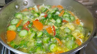 SAYUR PETOLA MASAK TELUR MUDAH DAN RINGKAS [upl. by Eanod]