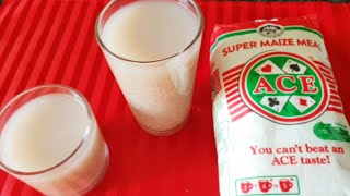 How to make mageu at homeAmahewu recipeMahewuMaheuThirst quenching healthy summer drink [upl. by Blaseio]