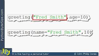 Using Positional and Keyword arguments in a Python function call [upl. by Zorine465]