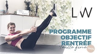 5 Exercices Taille Fine 5 min  PROGRAMME OBJECTIF RENTREE [upl. by Bethesda]