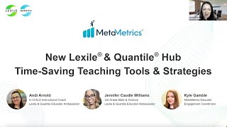 New Lexile® amp Quantile® Hub TimeSaving Teaching Tools and Strategies [upl. by Taimi]