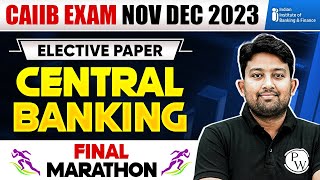 CAIIB Central Banking Marathon  CAIIB Elective Paper  CAIIB Exam 2023  Central Banking Elective [upl. by Garek]