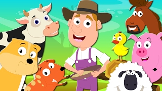 Old MacDonald had A Farm  Nursery Rhymes For Kids  Songs For Children [upl. by Schober550]