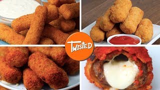 Delicious Mozzarella Sticks 9 Ways [upl. by Tiedeman]