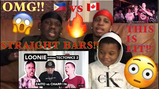 OMG😱He Ended His Career with this punch line😳 Fliptop ZAITO VS Charron REACTION [upl. by Vasti270]