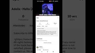 Adele Hello Alfik Remix  viralvideo tiktokvideo remix hello adele music [upl. by Hamlen]