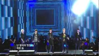 111022  SHINee  Ring Ding Dong  KBS New York  Korea Festival [upl. by Aneladgam]