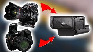 How To Use Your DSLR As A Webcam WITHOUT The Elgato Camlink [upl. by Relyk]