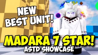 Madara 7 Star is the NEW BEST UNIT with SO MUCH ABILITIES amp DMG  ASTD Showcase [upl. by Arrekahs216]