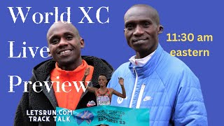 World Cross Country Live Preview Show from Serbia [upl. by Ellehcear]