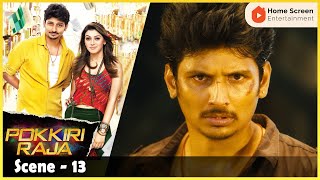 Pokkiri Raja Movie Scenes  Sibiraj and Jiiva get into a fight  Jiiva  Hansika Motwani  Sibiraj [upl. by Janifer616]