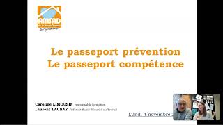 Le passeport prévention [upl. by Studley638]