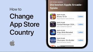 How To Change App Store Country or Region on iPhone  iPad [upl. by Benisch490]