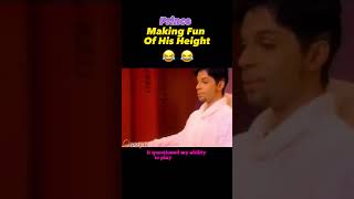 prince joking about his HEIGHT with oprah whendovescry [upl. by Hafler]