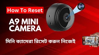 How to reset A9 mini camera [upl. by Elna]