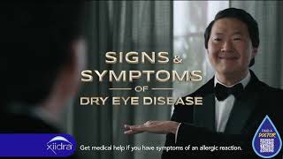 Xiidra A New Hope for Dry Eye Disease Ft Ken Jeong Official TV Commercial tvcommercials tvads [upl. by Katie]