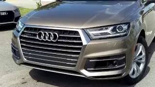 2017 Audi Q7 quattro in Carat Beige at Audi West Palm Beach [upl. by Yrrot157]