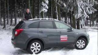 Chevrolet Captiva LT 22 AWD  Weekend Magazin Autotest [upl. by Iva]