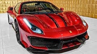 2021 Ferrari 488 Pista Spider in Beautiful SpecRosso Fiorano [upl. by Hein]