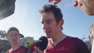 Geraint Thomas  Interview at the finish  Stage 21  Giro dItalia 2024 [upl. by Oralee]