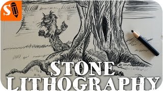 How Stone Lithography Works [upl. by Nezam91]