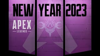 【ApexLegends】Over 1000nit amp TealampOrange Color Experimental NewYear2023 4K  HDR10 [upl. by Annalee]