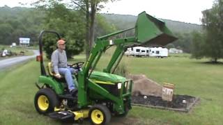 2005 John Deere 2210 Compact Tractor With 210 Loader And 54quot Belly Mower For Sale [upl. by Yeslek]