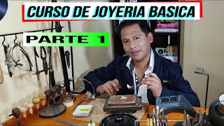 CURSO DE JOYERIA BASICA herramientas para joyería how to make jewelry at home for beginners [upl. by Llenwahs]