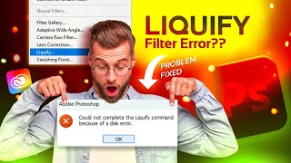 Why Liquify tool not working in Photoshop and How to Fix it [upl. by Wende920]