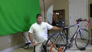 Conquer Indoor Bicycle Cycling Trainer Exercise Stand Demonstration [upl. by Gonzalo]