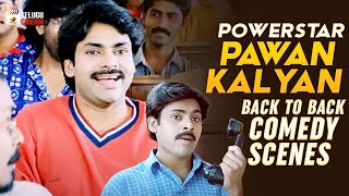 Pawan Kalyan Back To Back Comedy Scenes  Pawan Kalyan Best Comedy Scenes  Mango Telugu Cinema [upl. by Aniluj]