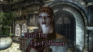 Skyrim Mods Jarl Elisif The Fair Follower PS4XBOX1PC [upl. by Anenahs]