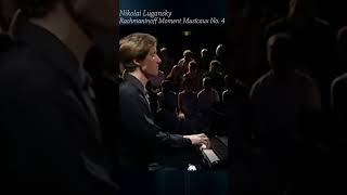 Lugansky plays Rachs Moment Musicaux No 4 [upl. by Saihtam440]