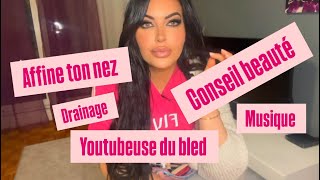 Conseils beauté  Réduire les rides  Affine ton nez  Draine ton visage [upl. by Joachima]