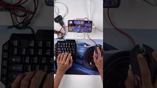 Phone me PC ke tarah Gaming karne Ke liye mouse and keyboard full set up tutorial Gaming test ￼ [upl. by Madlen]