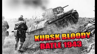 KURSK BLOODY BATTLE TANK T34 IN ACTION 1943 [upl. by Surazal366]